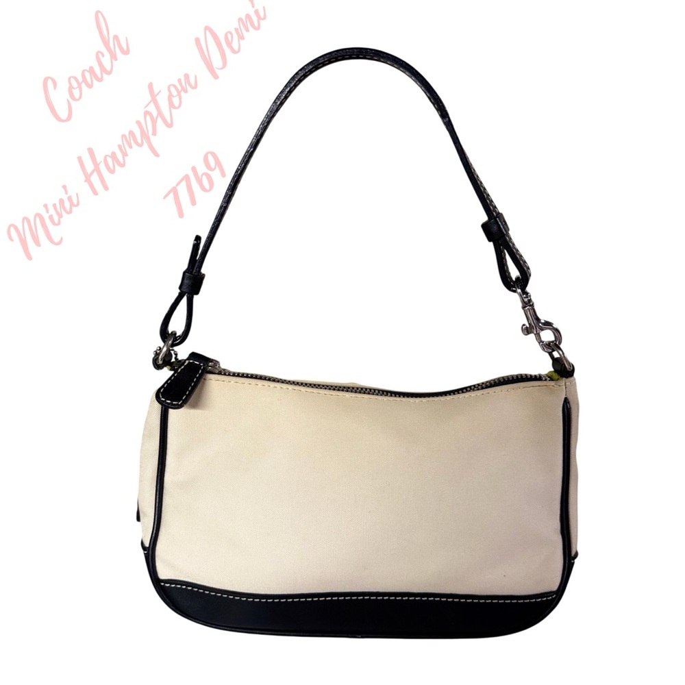 Coach Mini Hampton Rare Vintage Wristlet Bag Purse Style 7769